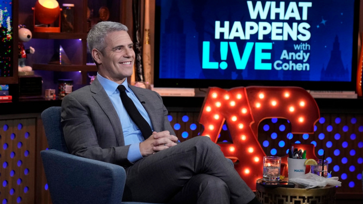 Andy Cohen WWHL, Andy Cohen RHOP reunion, Andy Cohen RHOA reunion, Real Housewives, Housewives, Celebrity Real Housewives, Andy Cohen interview, RHOA, RHOP, Bravo TV, WWHL Guest, Madonna, Reunion, Celebrity Real Housewives