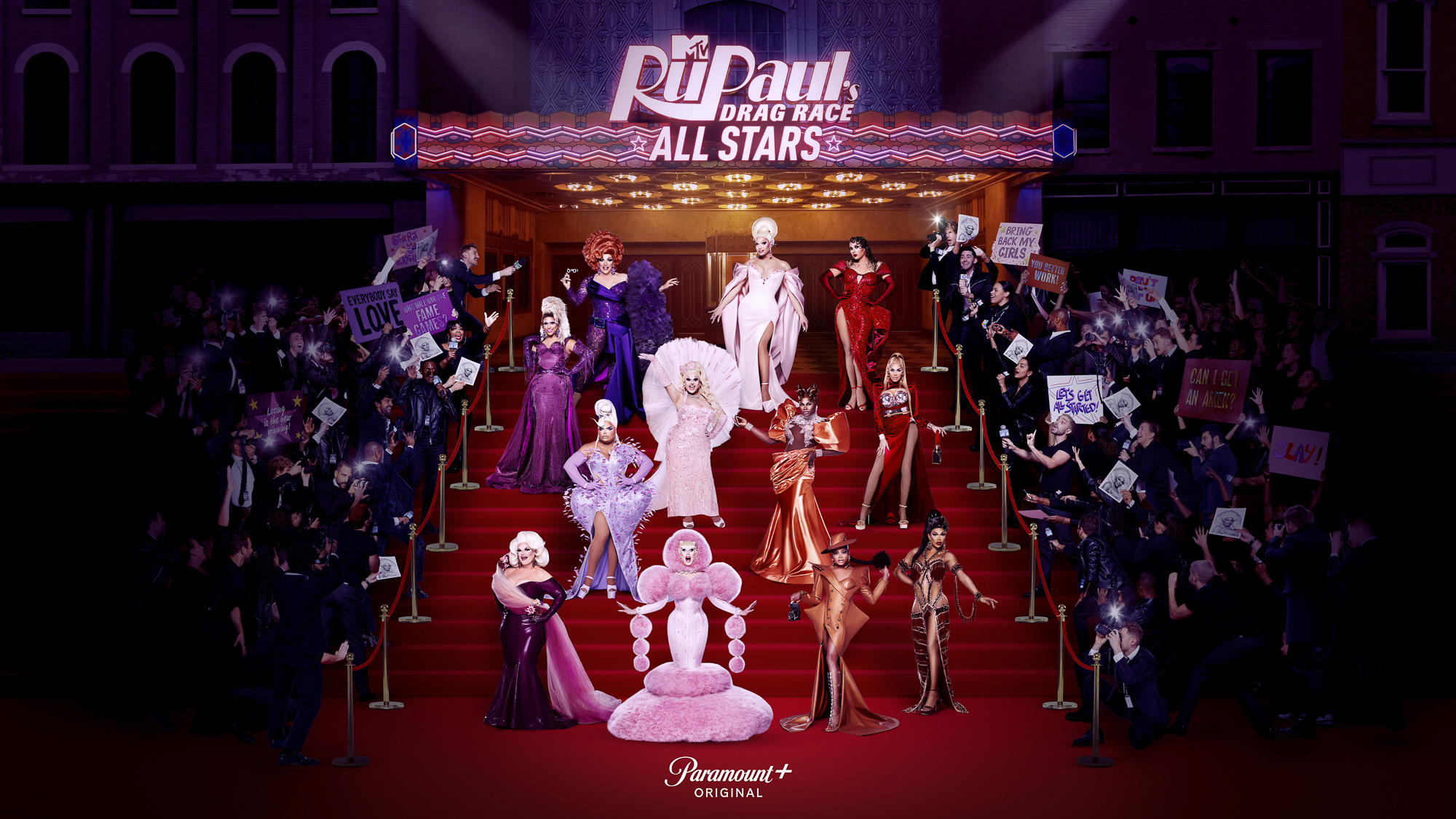RuPauls Drag Race All Stars Season 8, Paramount+ cast